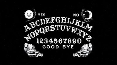 a black and white photo with the words yes, abcdefeghim, noporsttway, 1234558900 good bye Halloween Ouija Spooky Computer Backgrounds, Backgrounds Laptop Black, Ouija Board Background,
