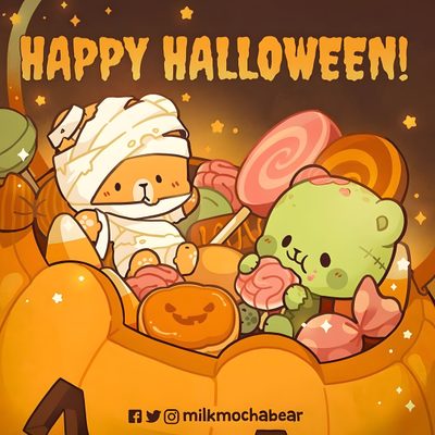 Milk Mocha Bear Milk And Mocha Thanksgiving Gif, Milk And Mocha Thanksgiving, Milk And Mocha Halloween Wallpaper, Milk And Mocha Bear Halloween, Milk Mocha Halloween, Cute Bear Halloween Wallpaper, Bubu Dudu Halloween, Milk And Mocha Halloween Pfp, Halloween Bear Gif Milk And Mocha Halloween Milk And Mocha Thanksgiving Gif, Milk And Mocha Thanksgiving, Milk And Mocha Halloween, chocolate