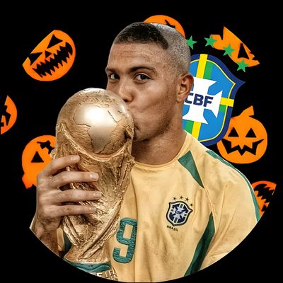 a man holding a soccer ball in front of his face Halloween Soccer Collage, Album Cover Collage, Ronaldo Halloween, Ronaldo Skull Emoji, dark olive green