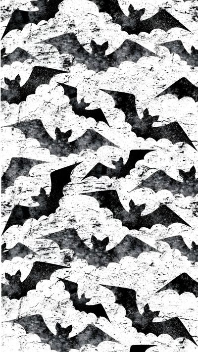 black and white photograph of camouflage pattern Gothic Halloween Bats Black White Bat Background, Black And White Camouflage, Fall Background, gainsboro