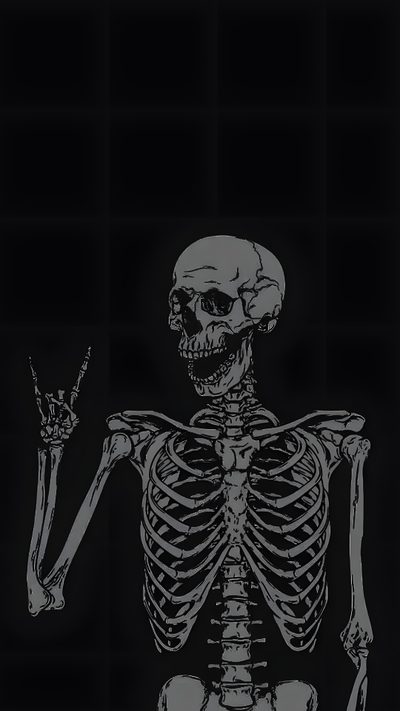a skeleton is shown in black and white Black And White Halloween Halloween Iphone, Edgy, Emo, Dark Phone, Skeleton Art, Skull,