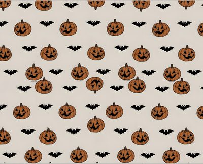 halloween pumpkins and bats on a white background Halloween Autumn Small Scale Halloween Laptop Backgrounds Aesthetic, Fall Halloween Macbook, Halloween Ipad Lockscreen, light gray