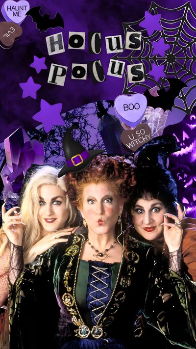 the hockie girls are dressed up for halloween Hocus Pocus Halloween Hocus Pocus Movie, Halloween Sleepover, Hocus Pocus Party, dark slate gray