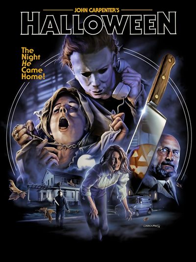 the movie poster for halloween starring actors Halloween 1978 Halloween Franchise, Halloween 1978, Halloween Film, Film Horror, Horror Movie Icons, black