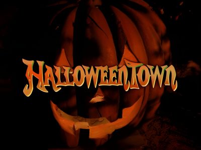 a pumpkin with the word halloween town carved into it's face in front of a black background Halloweentown Pumpkin Halloween Town Movie, Halloween Movie Title, Halloween Town Aesthetic Movie, black