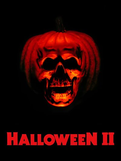 an image of a scary pumpkin with the words halloween ii on it's face Halloween Ii Halloween Ii 1981 Movie Poster, Halloween Ii 1981 Poster, Halloween 1978 Poster Pumpkin, black