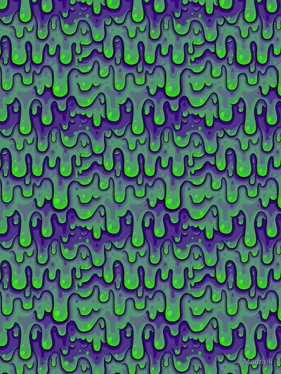 an image of green and purple liquid drops on a blue background with black outlines Halloween Slime Slime Texture Oozing Green Slime Background, Green Slime Black Background, Green Slime, dim gray