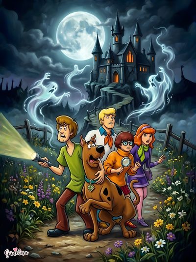 Scooby Doo Spooky Island Sign, Scooby Doo Gang, Scooby Doo Fan Art, Scooby Doo Drawing, Scooby Doo Wallpaper, Simpsons Wallpaper, Scooby Doo 1969, Scooby Doo Images, Scrappy Doo Halloween Scooby Doo Scooby Doo Spooky Island Sign, Scooby Doo Gang, Scooby Doo Fan Art, dark slate gray