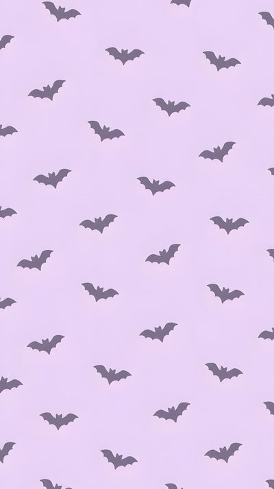 a purple background with black bats on it Halloween Bat Pattern Bat Phone Background, Bat Pattern, Purple Halloween, Download Free Images, lavender
