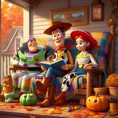 Toy Story Thanksgiving, Pixar Thanksgiving, Disney Fall Episodes, Toy Story Woody And Jessie, Toy Story Pumpkin, Toy Story Family, Woody Halloween, Halloween Toy Story, Jessie And Woody Toy Story Halloween Toy Story Thanksgiving, Pixar Thanksgiving, Disney Fall Episodes, sienna