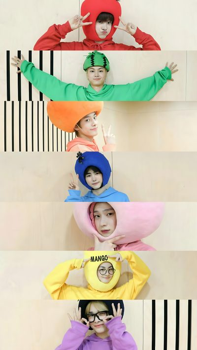 four people in colorful costumes posing for the camera Enhypen Halloween Enhypen Meme, Enhypen Halloween Costume, Chamber 5 Enhypen, Enhypen Funny, light gray