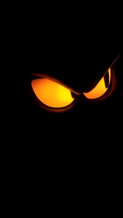 an orange glowing cat's eyes in the dark Halloween Eye Cool Live Iphone, Live Iphone, Scary Dark Hd, Danger Eyes Hd 4k, Devil Eyes Hd, black