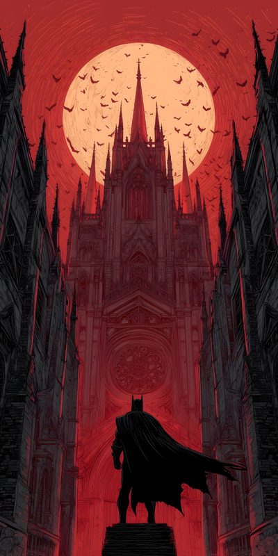 the dark knight stands in front of a castle Batman Halloween Iphone Dc Comics, Batman Concept, Batman Comic, Images Star Wars, saddle brown
