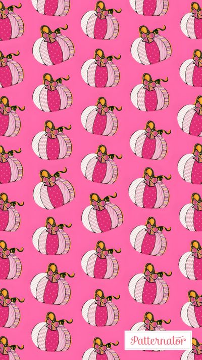 a pink wallpaper with an image of a woman in a dress and sunglasses on it Lilly Pulitzer Halloween Autumn Pumpkin Pattern, Diy Fall Craft Ideas, Halloween Party Invitation Design, hot pink