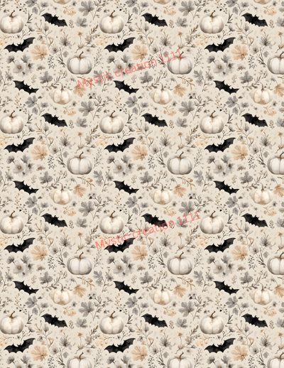 a bat and flowers pattern on a white background Halloween Dollhouse Spooky Ipad Background, Halloween Bats, Sticky Paper, Wall Covering, gainsboro