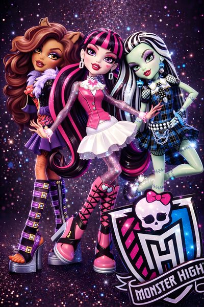two monster high dolls standing next to each other Monster High Halloween Monster High Party, Arte Monster High, Monster High Pictures, dark slate gray
