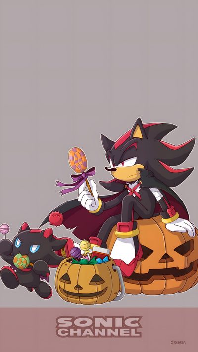 an image of sonic and halloween pumpkins Shadow The Hedgehog Halloween Shadow Sonic Channel, Sonic Thanksgiving, Sonic Channel, Sonic Fall, dark gray