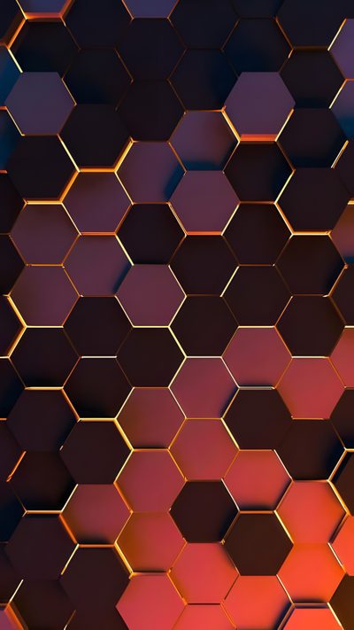 an abstract background with hexagonal shapes in red and purple colors, including orange Halloween Hexagon Honeycomb Iphone, Honeycomb Phone, Honeycomb High Resolution Red Hexagon, black