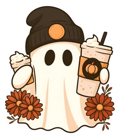 Halloween Profile Picture, Halloween To Draw, Cute Fall Things To Draw, Cute Halloween Aesthetic, Kawaii Fall Drawings, Cute Fall Drawings, Pumpkin Fall, Autumn Halloween Stickers, Pumpkin Spice Latte Halloween Drawing Cute Halloween Coffee Halloween Profile Picture, Halloween To Draw, Cute Fall Things To Draw, floral white