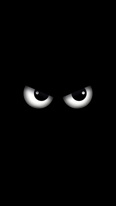 an evil looking face in the dark with eyes glowing from it's center, Halloween Eye Phone, Super, Walpaper Cwo, Most Liked, Iphone 17 Pro Max, 3d Hd 1080p, black