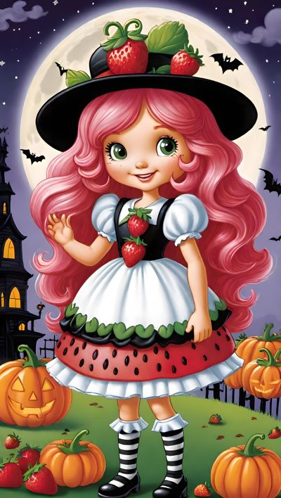 strawberry Shortcake, moranguinho, boneca moranguinho, halloween, Friday, feriado, wallpaper, papel de parede, doll, anime, cartoon. Strawberry Shortcake Halloween Images, Strawberry Shortcake Characters Pumpkin, Strawberry Shortcake Halloween Theme, Strawberry Shortcake And Friends Halloween, Cute Halloween Pictures For Kids, Inner Child, Strawberry Shortcake, Pop Culture, Dolls Strawberry Shortcake Halloween Strawberry Shortcake Halloween Images, Strawberry Shortcake Characters Pumpkin, Strawberry Shortcake Halloween Theme, sienna