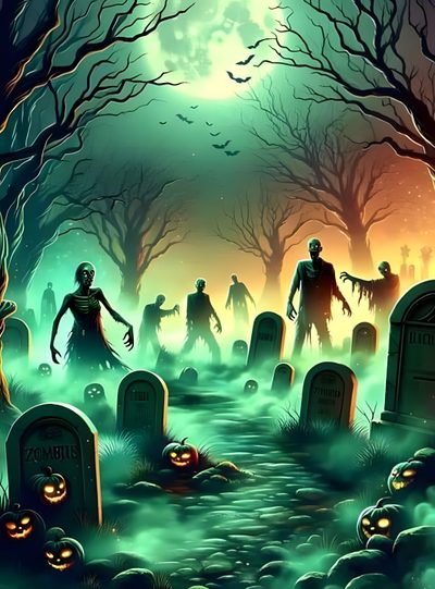 Halloween Graveyard Art, Zombie Cemetery, Zombie Graveyard, Zombie Graveyard Tattoo, Halloween Graveyard Wallpaper, Zombie Halloween Wallpaper, Ghostly Graveyard Halloween Backgrounds, Zombie Graveyard Art, Halloween Graveyard Background Halloween Zombie Halloween Graveyard Art, Zombie Cemetery, Zombie Graveyard, dark slate gray