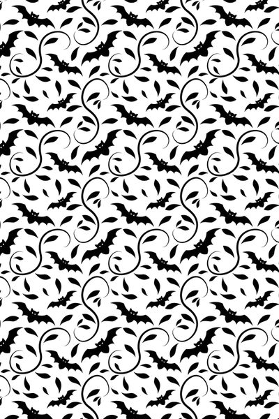 a black and white pattern with bats on it Halloween Bat For Bedroom Spooky Backgrounds, Black And White Bat, Bat Pattern Background,