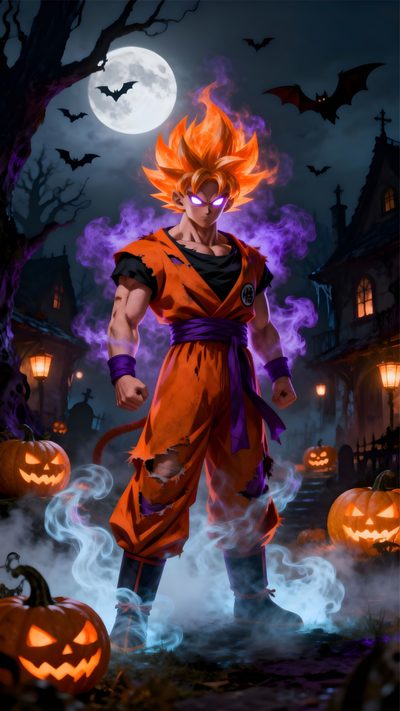 Dragon Ball, Halloween Wallpaper, One Piece, Halloween Dragon Ball Halloween Dragon Ball, Halloween, One Piece, dark slate gray
