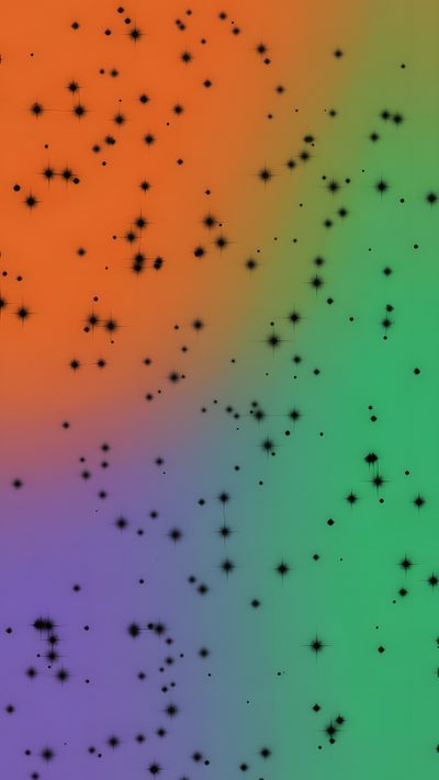 an image of many stars in the sky that are multicolored and blurry Halloween Stars Gradient Custom Christmas Ombre, Halloween Gradient, Fall Ombre, Fall Gradient, dim gray