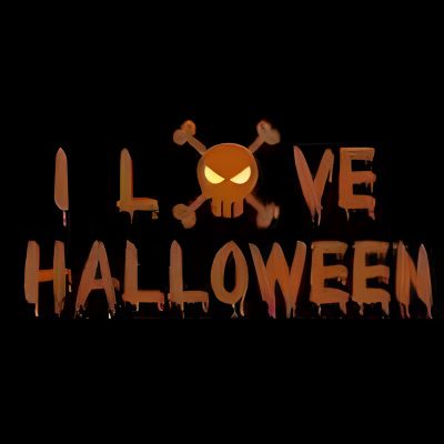 i love halloween with skull and crossbones on it's face in the dark I Love Halloween Pumpkin Carving Patterns, Halloween Rocks, Birthday Month, It Gets Better, black