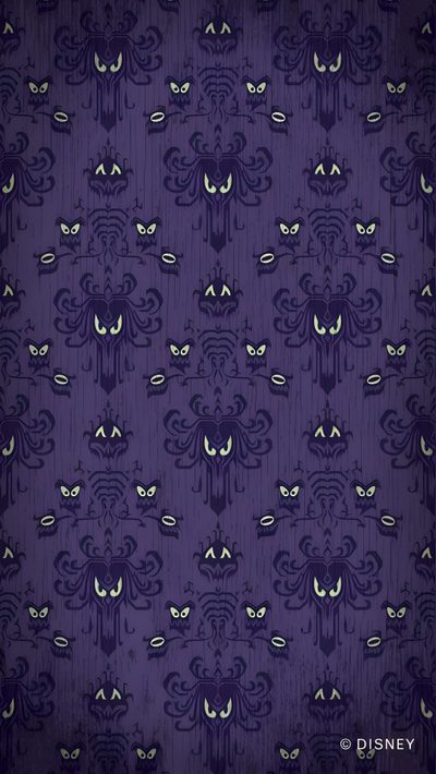 a purple and black wallpaper with an ornate design on the bottom half of it Haunted Mansion Halloween The Haunted Mansion, Disney Haunted Mansion Iphone, Haunted Mansion Iphone, dark slate gray