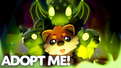 an animal with glowing eyes sitting in front of a green background that says adopt me Adopt Me Halloween Types Of Dragons, Paper Doll Craft, Dragon Icon, Shadow Dragon, dark olive green