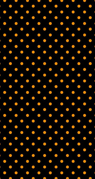 an orange polka dot pattern on black Halloween Polka Dot Yellow Dots Background Hd, Yellow Dots On Dark Background, Fall Polka Dot, black