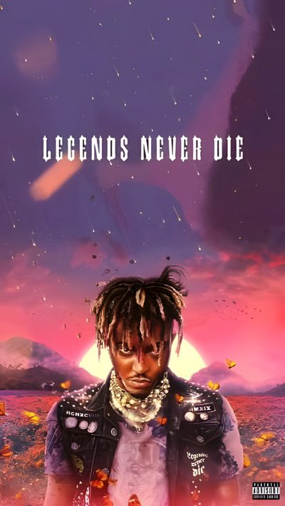 a man with dreadlocks standing in the middle of a field Halloween Juice Wrld Live Iphone Xr, Iphone Moving, Rap Iphone, Juice Wrld Gif, dim gray