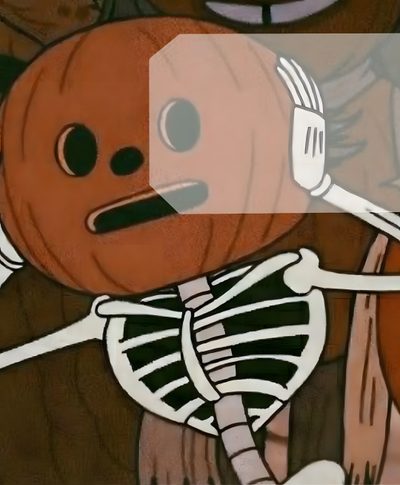 an animated image of a skeleton holding a toothbrush in it's mouth and looking at the viewer Applewatch Halloween Halloween Watch Face, Funny Watch Faces Apple, Halloween Apple Watch, saddle brown