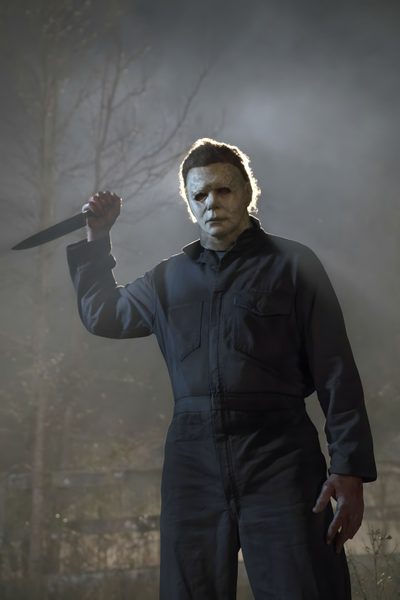 a man with a knife in his hand Mike Myers Halloween Michael Myers Full Body Picture, Michael Myers Actor, Michael Myers Halloween Character, dim gray