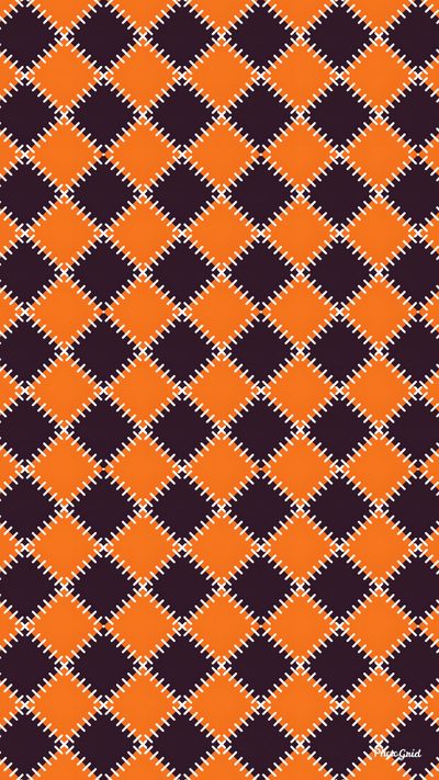 an orange and black checkered pattern Geometric Halloween Halloween Argyle Preppy Spiders, Autumn Checkered Pattern, Orange Argyle Background, chocolate