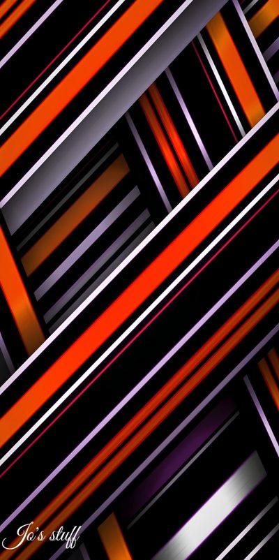 an orange and black striped wallpaper with the words it's stuff on it Diagonal Halloween Multi Stripes With Phone, Orange And Purple Diagonal Stripes, Abstract Orange And Black Stripes,