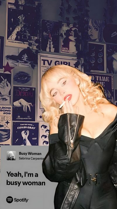 Aesthetic Sabrina Carpenter Lyrics Wallpaper, Fangirl Posters Sabrina Carpenter, Nobodys Son Sabrina, Taste Sabrina Carpenter Wallpaper, Sabrina Live Wallpaper, Busy Woman Sabrina Carpenter Lyrics, Sabrina Carpenter Spotify Wallpaper, Busy Women Sabrina Carpenter, Sabrina Wallpaper Aesthetic Halloween Sabrina Carpenter Aesthetic Sabrina Carpenter Lyrics, Fangirl Posters Sabrina Carpenter, Nobodys Son Sabrina, dark slate gray