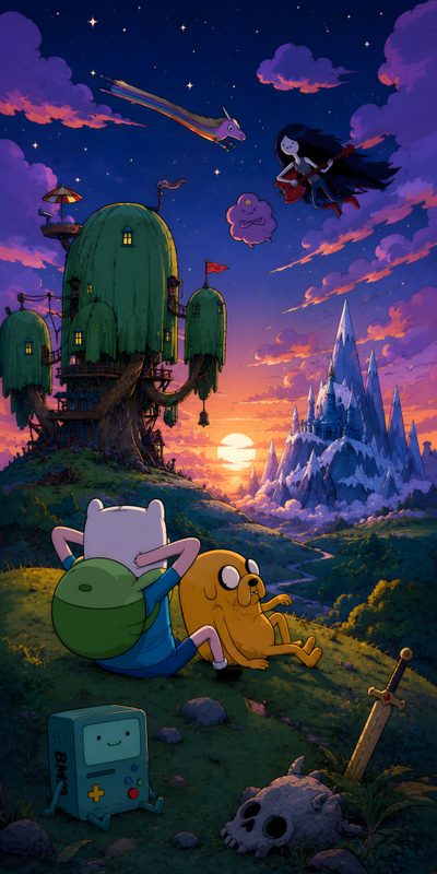 adventure time is coming to an end in the animated version of adventure time with finn and finn Halloween Adventure Time Cartoon Network 4k, Gaming 4k, Amazing For Phone, Whatsapp Theme, dark slate gray
