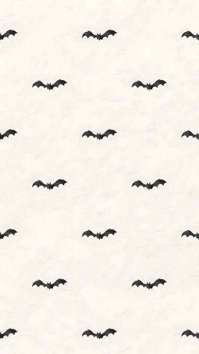 black bats flying in the sky on white paper Halloween Bats On White Halloween Lockscreen Aesthetic, Aesthetic Halloween, Aesthetic Halloween Bats, linen