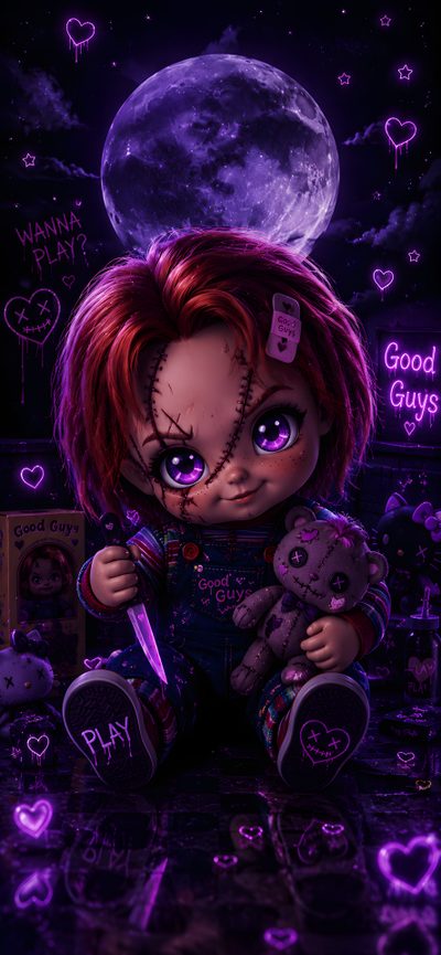 Horror Wallpapers Iphone, Chucky And Tiffany Wallpaper, Horror Wallpaper Aesthetic, Horror Movie Wallpaper, Chucky Wallpaper Iphone, Chucky Iphone Wallpaper, Scary Photos, Doll Drawing, Scary Movie Characters Halloween Iphone Chucky Horror Iphone, Chucky And Tiffany, Horror Aesthetic, Horror Movie, black