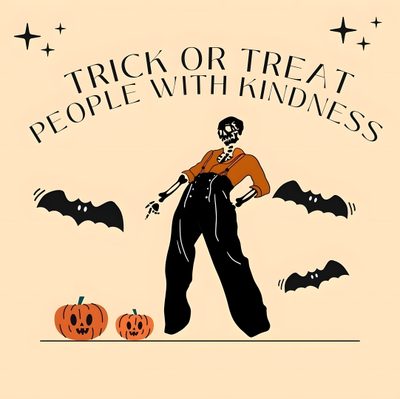 a halloween poster with a skeleton and pumpkins Harry Styles Happy Halloween Iphone Harry Styles, Mac, Halloween Quotes, Halloween Poster, Halloween, bisque
