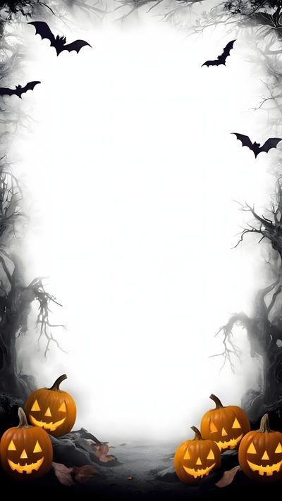 halloween pumpkins with bats in the background Halloween Layout Halloween Lesson Plans, Halloween Backgrounds, Creepy Houses, Halloween Flyer, white smoke