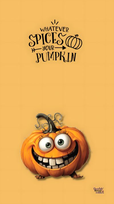 an image of a pumpkin with the words whatever spices your pumpkin Funny Halloween Pumpkin Halloween Garden Flag, Halloween Drawings, Drawing Projects, sandy brown