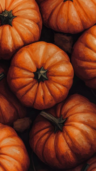 some orange pumpkins are piled up together Halloween Orange Pumpkin Pumpkin, Halloween Backgrounds, Blue Flower, Halloween Poster, Orange, saddle brown