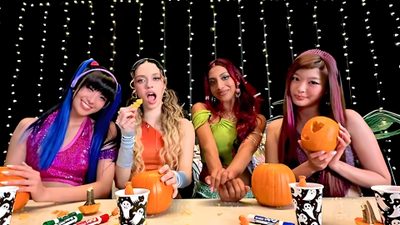 Happy Halloween, Girl Group, Halloween, Celebrities Katseye Halloween Happy Halloween, Girl Group, Halloween, Celebrities, dark slate gray