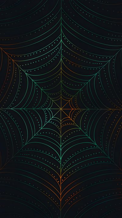 an abstract background with lines and dots Geometric Halloween Holographic Spider Web, Spider Web Background Iphone, Neon Spider Web Background, black