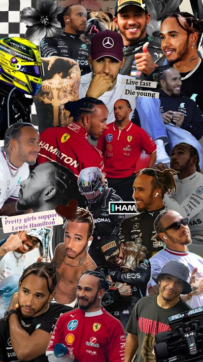 the collage shows many different people and their faces Halloween Lewis Hamilton Collages Hd F1 Lewis Hamilton, Hamilton, Lewis Hamilton, dark olive green