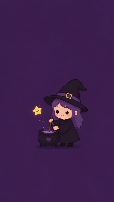 Witch Pfp, Hobbies To Try, Witchy Wallpaper, Trendy Wallpaper, Pretty Wallpapers Backgrounds, Cute Wallpaper Backgrounds, Pretty Wallpapers, Wallpaper Backgrounds, Cute Wallpapers Halloween Cute Witch Purple Witch Pfp, Hobbies To Try, Witchy, Trendy, Pretty Backgrounds, midnight blue